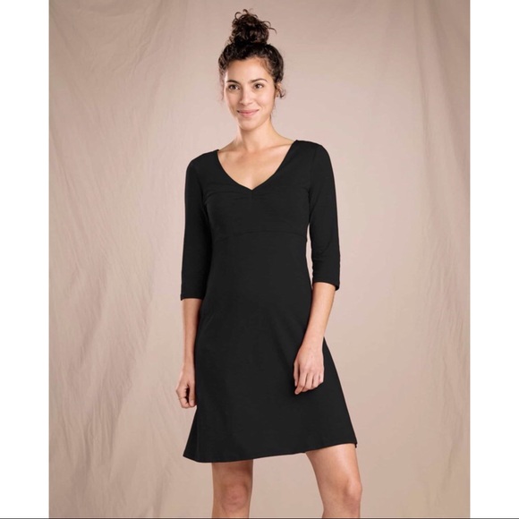 Toad&Co Dresses & Skirts - Toad & Co Rosalinda Dress Black Size Medium